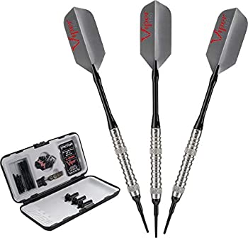 【中古】【輸入品・未使用】Viper V-Factor 90% Tungsten Soft Tip Darts with Storage/Travel Case%ｶﾝﾏ% Ringed%ｶﾝﾏ% 18 Grams