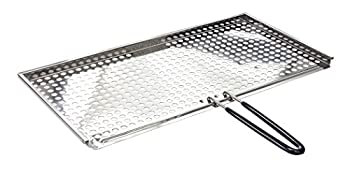 【中古】【インポート品・未当て嵌める】マグマ生産物 - 魚と蔬菜のステンレス鋼鋼の食べ物屋皿（8in×17in）
