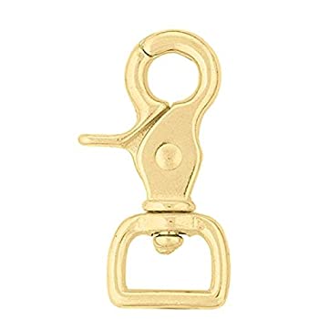【中古】【輸入品・未使用】(1.9cm %ｶﾝﾏ% Nickel Plated) - Weaver Leather Square Scissor Snap (Solid Brass)