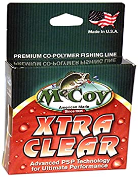 【中古】【輸入品・未使用】(250-Yard/6.8kg%ｶﾝﾏ% Xtra Clear) - Mccoy Fishing Line