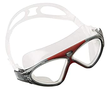 【中古】【輸入品・未使用】(One Size%カンマ% Red) - Seac Vision HD Swimming Goggles