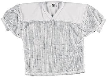 【中古】【輸入品・未使用】(Large/X-Large%ｶﾝﾏ% White) - Markwort Adult Football Mesh Jersey