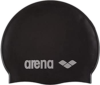 【中古】【インポート品・未当て嵌める】(One Size%ｶﾝﾏ% Silver/Black) - arena SIL Swim Cap