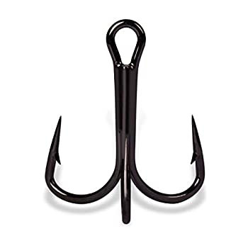 【中古】【輸入品・未使用】(6%ｶﾝﾏ% Black Nickel) - Mustad UltraPoint KVD Elite Series Triple Grip Treble Hook (Pack of 11)