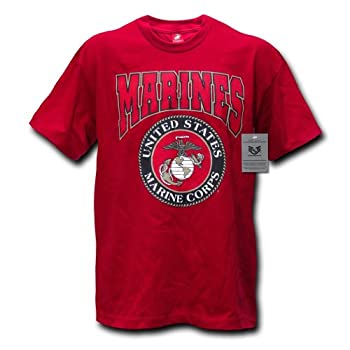 【中古】【インポート品・未当て嵌める】Rapid Dominance S25-MAR-CAR-04 Classic Military T-Shirt\u0026#44; Marines\u0026#44; Cardinal\u0026#44; Extra Large