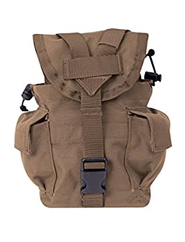 【中古】【インポート品・未当て嵌める】M.O.L.L.E. COMPATIBLE 1QT CANTEEN / UTILITY POUCH モレー1QTキャンティーンポーチ コヨテ スポーツ・アウトドア-その他
