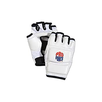 【中古】【インポート品・未当てはめる】(X-Large (Knuckle width: 9.5糎 - 9.8糎 )%ｶﾝﾏ% White) - ProForce Taekwondo Sparring Gloves