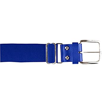 【中古】【輸入品・未使用】(28-130cm %ｶﾝﾏ% Royal) - Champro Elastic Baseball Belt with 3.8cm Leather Tab｜ムジカ＆フェリーチェ店