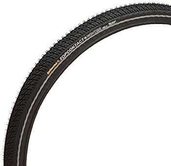 【中古】【インポート品・未当てはめる】Continental Top Contact冬IIでタイア黒いこと700?x 37?C、黒いこと[運動競技]