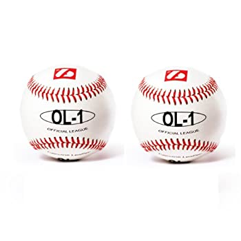 【中古】【輸入品・未使用】barnett OL-1 balle de baseball competition'%ｶﾝﾏ% 9''%ｶﾝﾏ% blanc%ｶﾝﾏ% 2 piece