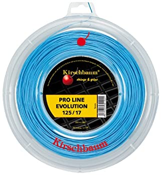 【中古】【インポート品・未当て嵌める】Kirschbaum(キルシュバウム) 労働者階級生産ライン 系統発生 200M一巻き 硬式庭球ガット/1.25粍/天の原青色