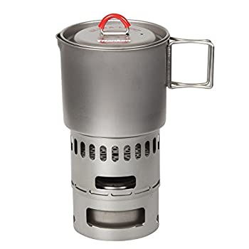 【中古】【インポート品・未当て嵌める】エバニュー(EVERNEW) チタンマグポット500暖房器書き割り RED ECA268R