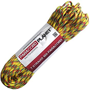 【中古】【輸入品・未使用】Paracord Planet 550-pound安全タイプIII商業Paracord明るい色