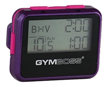 【中古】【輸入品・未使用】Gymboss インターバルタイマーとストップウォッチ - バイオレット/ピンク メタリックグロス｜ムジカ＆フェリーチェ店