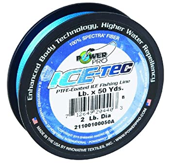 【中古】【輸入品・未使用】電源Pro 23400150050?A ice-tec 50-yardアイスライン、15-pound、ブルー