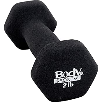 【中古】【輸入品・未使用】(Black 2-Pound) - Body Sport Neoprene Dumbbell(Charcoal Colour)｜ムジカ＆フェリーチェ店