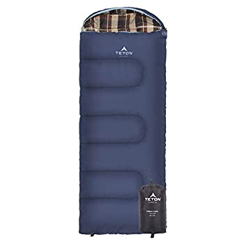 【中古】【輸入品・未使用】ティトンスポーツ セルシウス ジュニア ボーイズ 最低使用温度 -7℃ (20°F) フランネル製裏地 スリーピングバッグ (167cm x 66cm [66%ﾀﾞﾌﾞﾙｸｫｰﾃ