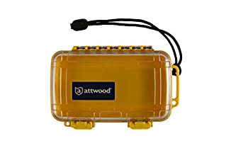 【中古】【輸入品・未使用】Attwood 11896-1 ドライケース パーソナルストレージ 個人的なアイテムや電子機器を保護 7 ?インチ x 4 ?インチ x 1 5/8インチ