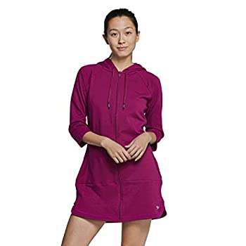 【中古】【インポート品・未当て嵌める】Speedo アクアティックフィットネス 衣裳 ボンネット付き添い人砂浜厚地の外套 白いこと