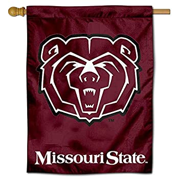 【中古】【インポート品・未当て嵌める】Missouri State Bears House Flag