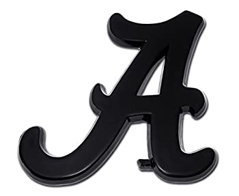 【中古】【輸入品・未使用】University of Alabama ( %ﾀﾞﾌﾞﾙｸｫｰﾃ% A %ﾀﾞﾌﾞﾙｸｫｰﾃ% )エンブレム???ブラック