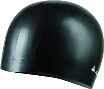 【中古】【インポート品・未当て嵌める】(Black/White) - Aqua Sphere Volume Swim Cap