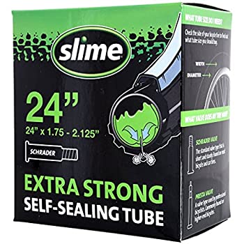 【中古】【インポート品・未当て嵌める】Slime Smart Tube Schrader Valve Bicycle Tube (24 X 1.75 to 2.125)%ｶﾝﾏ% by Slime その他-スポーツ・アウトドア