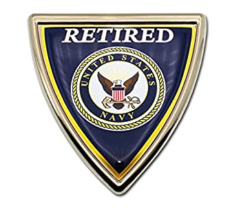 【中古】【インポート品・未当て嵌める】米国海軍(reitred遮蔽物旗幟
