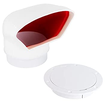 【中古】【輸入品・未使用】Five Oceans Marine Low Profile Cowl Vent%ｶﾝﾏ% 7.6cm %ｶﾝﾏ% 10cm