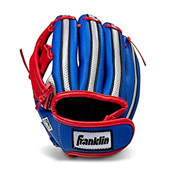 【中古】【インポート品・未当て嵌める】Franklin Sports Air Tech Left Handed Throw Youth Baseball Glove%ｶﾝﾏ% 9-Inch