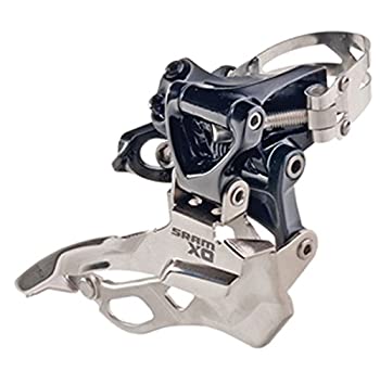 【中古】【輸入品・未使用】SRAM X0 Front Derailleur 2X10 High Clamp Bottom Pull%ｶﾝﾏ% 34.9 34T by SRAM