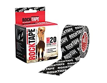 【中古】【インポート品・未当て嵌める】RockTape H20 Extra Sticky Kinesiology Tape%ｶﾝﾏ% Elastic \u0026 Adhesive Tape%ｶﾝﾏ% Muscle Recovery%ｶﾝﾏ% Black Logo%ｶﾝﾏ% 5糎 x 5m/2%ﾀﾞﾌﾞﾙｸｫｰﾃ% その他-スポーツ・アウトドア