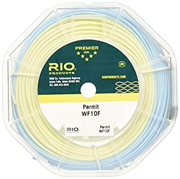 【中古】【インポート品・未当て嵌める】Rio Permit Saltwater 2色高気温Flyつり銭伝達ルートW / WELDED Loopss WF8F