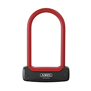 【中古】【インポート品・未当て嵌める】ABUS GRANIT PLUS 640/150 BLACK/RED スポーツ・アウトドア-自転車・サイクリング