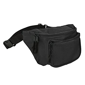 【中古】【輸入品・未使用】DALIX 3ポケット ファニーパック ブラック・栗色・ロイヤルブルー S ブラック｜ムジカ＆フェリーチェ店