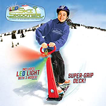 【中古】【輸入品・未使用】スキースクーターGeospace Ski Skooter: Fold-up Snowboard Kick-Scooter for Use on Snow & Grass%ｶﾝﾏ% Assorted Colorsアソートカラー [並行輸