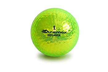 【中古】【輸入品・未使用】Chromax Six Pack距離ゴルフボールグリーン