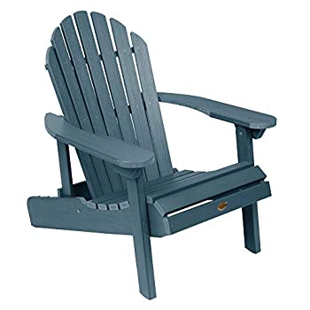 【中古】【輸入品・未使用】Highwood AD-CHL1-NBE Folding and Reclining Hamilton Adirondack Chair%ｶﾝﾏ% Adult Size%ｶﾝﾏ% Nantucket Blue 141［並行輸入］
