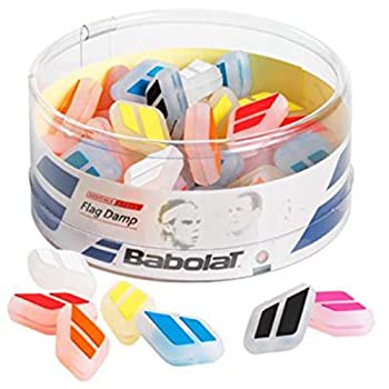 【中古】【インポート品・未当て嵌める】バボラ (Babolat) 庭球用振りまわす打ちきり入り口・入口ボックス席 FLAG DAMP (信号旗 ダンプ車) アソート 50個 700033