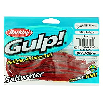 【中古】【輸入品・未使用】Gulp 。Sandworm、6?in | 15?cm、ソフト餌???6?in | 15?cm
