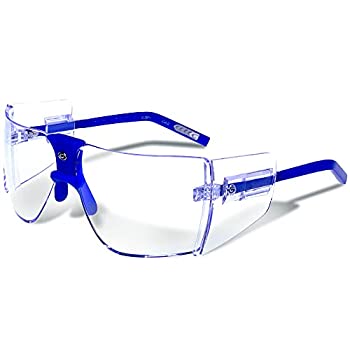 【中古】【輸入品・未使用】(Blue Frame/Clear Lenses) - Gargoyles Performance Eyewear Classic Polycarbonate Safety Glasses｜ムジカ＆フェリーチェ店