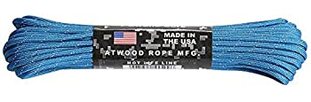 【中古】【インポート品・未当てはめる】ATWOOD ROPE MFG. アトウッド・ロープ 7Strand 550 パラコード 50FT REFLECTIVE /atg030504101 (BLUE) [並行輸入品]