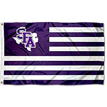 【中古】【輸入品・未使用】SFA Lumberjacks Stars and Stripes Nation Collegeフラグ