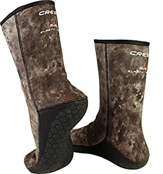 【中古】【インポート品・未当て嵌める】CRESSI クレッシー TRACINA ３粍 化けの皮色 偽装色 飛び込み競技靴下 ソックス ネオプレンゴムソックス フィン靴下