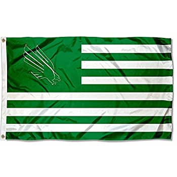 【中古】【輸入品・未使用】UNT Mean Green Stars and Stripes Nation Collegeフラグ