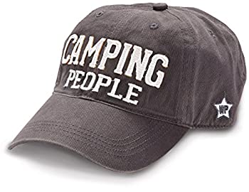 【中古】【輸入品・未使用】Pavilionギフト会社キャンプ人調節可能なストラップキャップ グレー