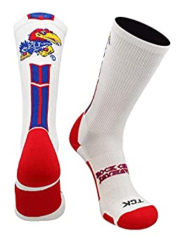 【中古】【インポート品・未当て嵌める】カンザスジェイホークスベースライン3.0労働者の一団靴下 L 白いこと