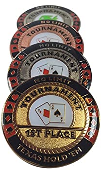 【中古】【輸入品・未使用】4つコインPoker重量Trophy Set???1st、2nd、3rd、& 1stアウト|ムジカ&フェリーチェ店
