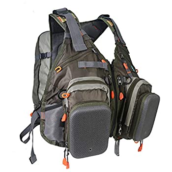 【中古】【輸入品・未使用】Maxcatch フライフィッシング ベストパック（フィッシング・ベスト、フィッシング・スリングパック、フィッシングバックパック）