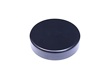 【中古】【インポート品・未当て嵌める】平ったい毛玉黒いことMarineドック10?%ﾀﾞﾌﾞﾙｸｫｰﾃ% Piling円錐旗がしら小船Pylon外辺部Post Headブラックカバーフラット毛玉